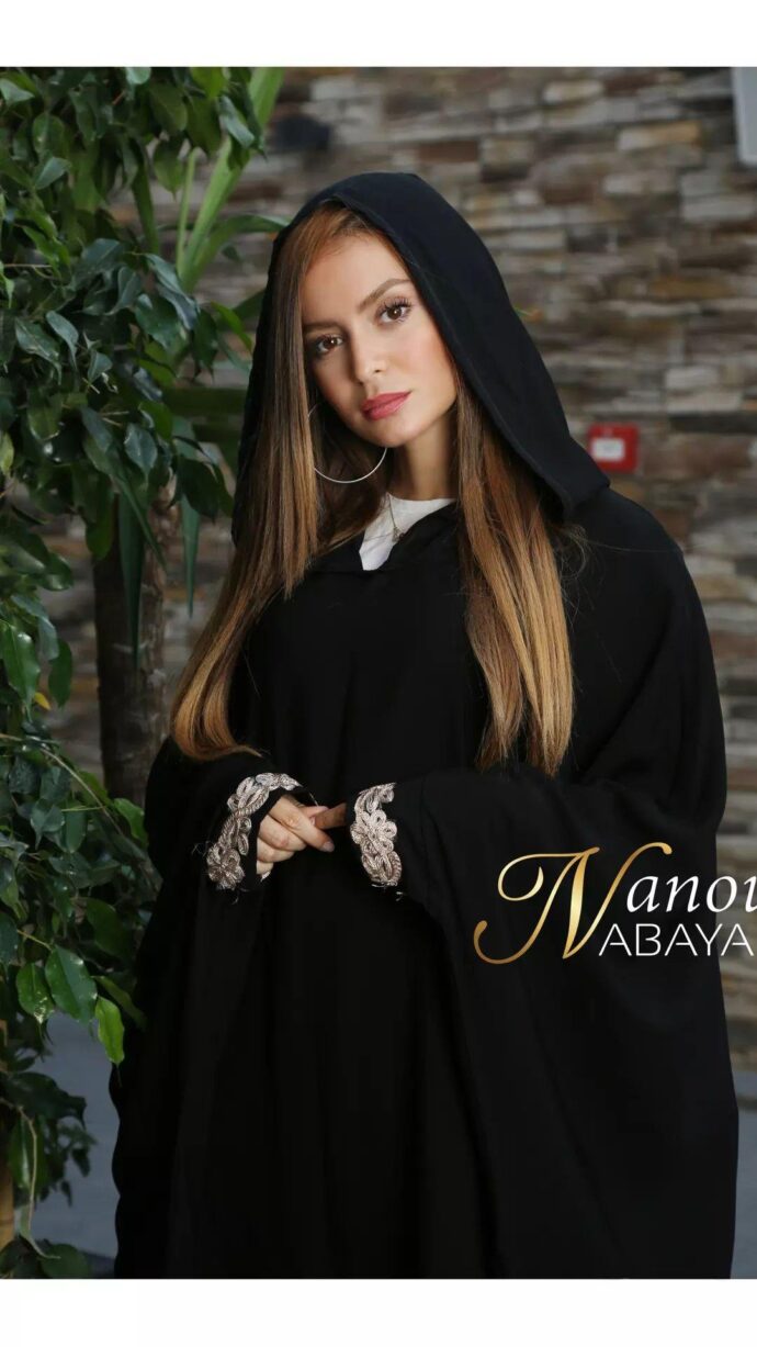 ⁦عباية كاپيش ، abaya avec capuche⁩ - الصورة ⁦2⁩