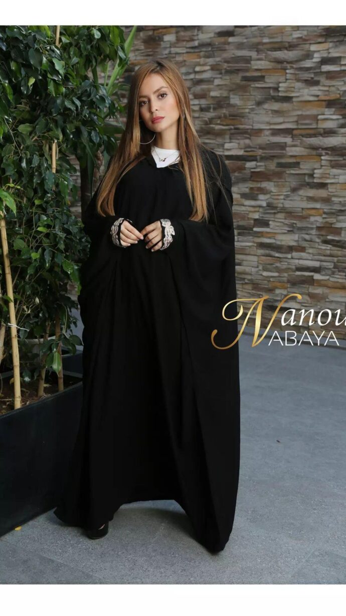 ⁦عباية كاپيش ، abaya avec capuche⁩ - الصورة ⁦3⁩