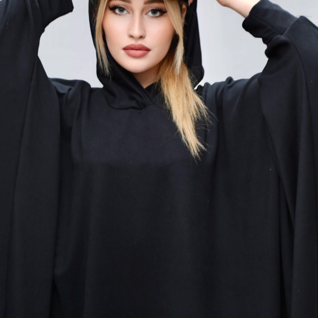 عباية عملية مريحة ، abaya pratique
